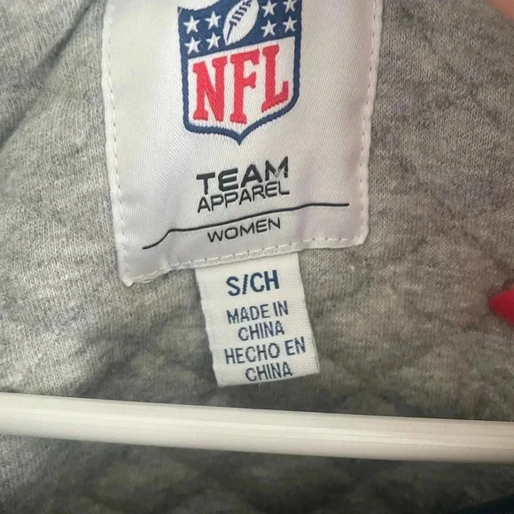 NFL grey Houston Texans quilted sweater - Picture 2 of 3